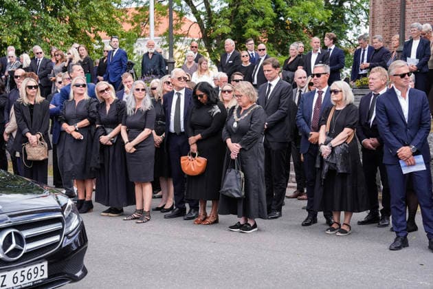Funeral for rower Olaf Tufte Horten 20260731. Olaf Karl Tufte s funeral in Horten church on Friday. Photo: Terje Bendiksby NTB POOL Horten Norway EDITORIAL USE ONLY. RESTRICTED USE FOR BETTING COMPANIES Ref:_SPOk63kWFSVJoQ.jpg *** Funeral for rower Olaf Tufte, Horten, July 31, 2026. Olaf Karl Tufte’s funeral at Horten Church on Friday. Photo: Terje Bendiksby, NTB POOL, Horten, Norway. EDITORIAL USE ONLY. RESTRICTED USE FOR BETTING COMPANIES.  Copyright: xTerjexBendiksbyx xNTBx