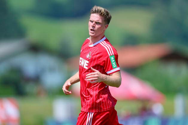 Marius Bülter (1. FC Köln) bejubelt seinen Treffer zum 2:1, Friendly match, 1. FC Köln v Hertha BSC Berlin, Koasastadion am 31. July 2026 in St. Johann in Tirol, Österreich. (Foto von Marco Steinbrenner DeFodi Images) Marius Bülter (1. FC Köln) celebrates after scoring his teams second goal, Friendly match, 1. FC Köln v Hertha BSC Berlin, Koasastadion, July 31, 2026 in St. Johann in Tirol, Austria. (Photo by Marco Steinbrenner DeFodi Images) - *** Marius Bülter of 1. FC Köln celebrates his goal to make it 2–1, Friendly match, 1. FC Köln vs. Hertha BSC Berlin, Koasa Stadium on July 31, 2026, in St. Johann in Tirol, Austria. Photo by Marco Steinbrenner, DeFodi Images. Marius Bülter of 1. FC Köln celebrates after scoring his team’s second goal, Friendly match, 1. FC Köln vs. Hertha BSC Berlin, Koasa Stadium, July 31, 2026, in St. Johann in Tirol, Austria. Photo by Marco Steinbrenner, DeFodi Images