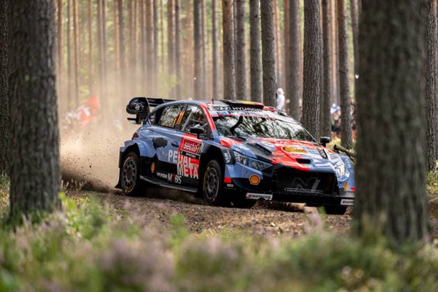 IPA87133775 - Thierry Neuville (BEL) and Martijn Wydaeghe (BEL) in a Hyundai i20 N Rally1 from the Hyundai Shell Mobis World Rally Team in action during the FIA WRC, Motorsport Rallye, WM SECTO RALLY FINLAND in Jyväskylä, Finland, July 30–August 2, 2026.  Copyright: xFedericoxManoni IPAxSportx xx 87133775