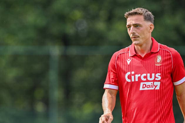 260731 Standard de Liege vs Arminia Bielefeld Casper Nielsen (94) of Standard CL during a friendly soccer game in the preparations ahead of the Jupiler Pro League season 2026 - 2027 between Standard de Liege and Arminia Bielefeld from Germany on July 31 , 2026 in Liege, Belgium. (Photo by Stijn Audooren Isosport) Liege SL16 Football Campus Liege Belgium  Copyright: xIsosportxStijnxAudoorenx