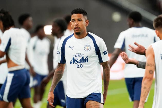 HONGKONG-SOCCER FOOTBALL-FEST Oscar Bobb of Manchester City during open training at Kai Tan Stadium during the Hong Kong Football Festival 2026 in Hong Kong, July 31, 2026. NEXPHER Vernon Yuen HONG KONG