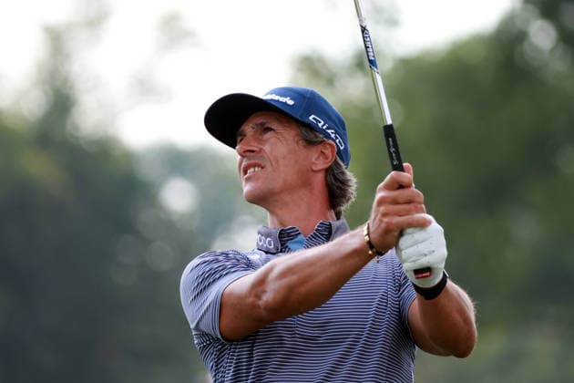U.S. Senior Open Championship DETROIT, MICHIGAN - JULY 30: Thorbjorn Olesen of Fureso, Denmark hits from the 16th fairway during the first round of the Rocket Classic 2026 at the Detroit Golf Club in Detroit, Michigan, USA, July 30, 2026. Detoit Michian United States  Copyright: xAmyxLemusx originalFilename:lemus-ussenior260730_npqU1.jpg