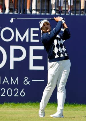 RECORD DATE NOT STATED 31st July 2026; Royal Lytham and St Annes Golf Club, Lytham St Annes, Lancashire, England; AIG Womens Open Championship Golf Day Two; Haeran Ryu (KOR) starts her second round AlanxMartin