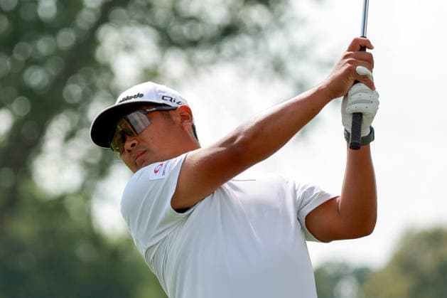 U.S. Senior Open Championship DETROIT, MICHIGAN - JULY 30: Ryo Hisatsune of Okayama, Japan hits from the 16th fairway during the first round of the Rocket Classic 2026 at the Detroit Golf Club in Detroit, Michigan, USA, July 30, 2026. Detoit Michian United States  Copyright: xAmyxLemusx originalFilename:lemus-ussenior260730_np1Pn.jpg