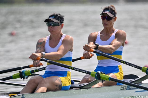 OTHER - Rowing - 2026 European Rowing Championships Photo by IPA ABACAPRESS.COM87135755 - Women s Double Sculls Heat 2: Diana Serebrianska and Yevheniia Dovhodko (UKR) during the 2026 European Rowing Championships, a rowing race in Varese, Italy, on July 31, 2026 Varese Italy  Copyright: xIPAxSport ABACAx