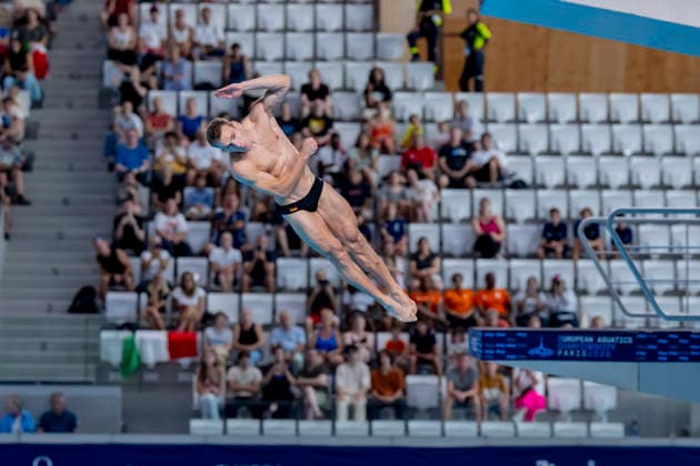 France, Paris, Centre Aquatique Olympique Metropole du Grand Paris, 31.07.2026, European Aquatics Junior Championships Swimming, Day 1 - Mixed Team Event Final, Moritz Linus Wesemann of Germany Photo by Eibner Pressefoto Tino Henschel European Aquatics Junior Championships Swimming, Day 1 - Mixed Team Event Final Paris *** France, Paris, Centre Aquatique Olympique Metropole du Grand Paris, July 31, 2026, European Junior Aquatics Championships – Swimming, Day 1 Mixed Team Event Final, Moritz Linus Wesemann of Germany. Photo by Eibner Pressefoto Tino Henschel. European Junior Aquatics Championships – Swimming, Day 1 Mixed Team Event Final, Paris Copyright: xEibnerxPressefotox
