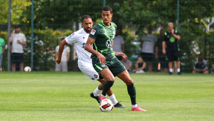 VfL vs SC Telstar, Testspiel Wolfsburg, 31.07.2026, Fußball, Herren, Saison 2026 2027, Testspiel, VfL Wolfsburg vs. SC Telstar, Robert Glatzel (VfL Wolfsburg) VW Arena Deutschland *** VfL vs. SC Telstar, Friendly Match in Wolfsburg, July 31, 2026, Soccer, Men s, 2026–2027 Season, Friendly Match, VfL Wolfsburg vs. SC Telstar, Robert Glatzel, VfL Wolfsburg, VW Arena, Germany