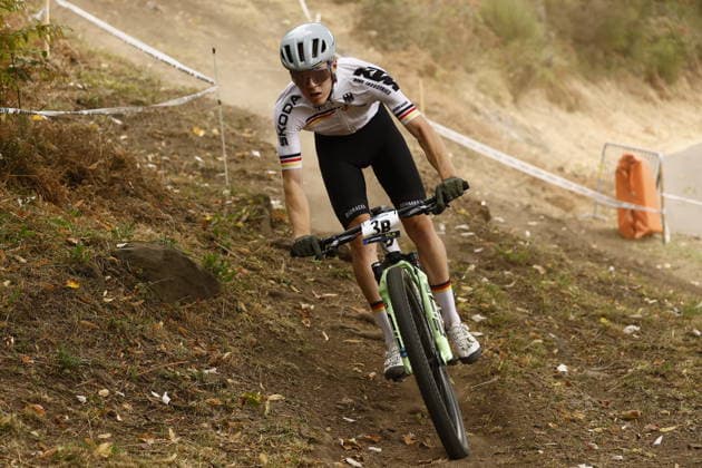 31.07.2026, Monteceneri, Monte Ceneri, 2026 UEC MTB European Championship, EM, Europameisterschaft XCR Team Relay s Final (cross country team relay) Quirin Bach 3B (GER, Junior Men) Monteceneri Monte Ceneri Ticino Switzerland *** July 31, 2026, Monteceneri, Monte Ceneri, 2026 UEC MTB European Championship XCR Team Relay Final—Cross-Country Team Relay—Quirin Bach 3B GER, Junior Men, Monteceneri, Monte Ceneri, Ticino, Switzerland Copyright: xJustPictures.ch FrancescoxMinghettix jp-en-FrMi-_NG_0098