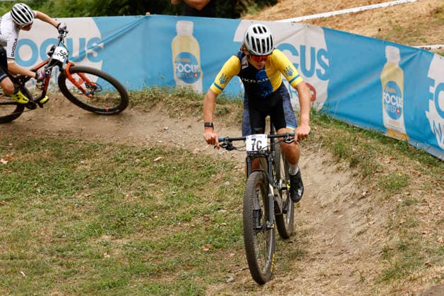 31.07.2026, Monteceneri, Monte Ceneri, 2026 UEC MTB European Championship, EM, Europameisterschaft XCR Team Relay s Final (cross country team relay) Ivan Chornohor 7C (UKR, Junio Men) and Luisa Daubermann 3C (GER, Elite Women) Monteceneri Monte Ceneri Ticino Switzerland *** July 31, 2026, Monteceneri, Monte Ceneri, 2026 UEC MTB European Championship XCR Team Relay Final—cross-country team relay: Ivan Chornohor 7C UKR, Junior Men; and Luisa Daubermann 3C GER, Elite Women—Monteceneri, Monte Ceneri, Ticino, Switzerland Copyright: xJustPictures.ch FrancescoxMinghettix jp-en-FrMi-_NG_0328