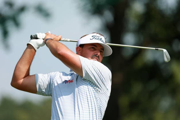 U.S. Senior Open Championship DETROIT, MICHIGAN - JULY 31: Hank Lebioda of Ponte Vedra Beach, Florida hits from the 11th tee during the second round of the Rocket Classic 2026 at the Detroit Golf Club in Detroit, Michigan, USA, July 31, 2026. Detoit Michian United States  Copyright: xAmyxLemusx originalFilename:lemus-ussenior260731_npdWj.jpg
