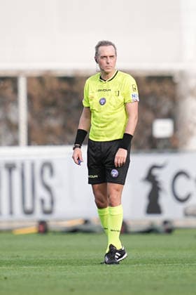 Luca Pairetto during the pre-seasone soccer match between Juventus and Nizza at the Juventus Training Center in Turin, north west Italy - Friday, July 31, 2026. - Soccer .  Copyright: xMarcoxAlpozzi LaPressex