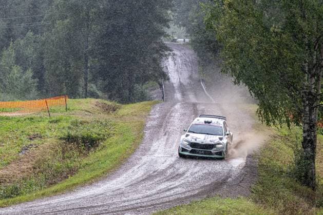 MOTORSPORTS - Rally - 2026 WRC, Motorsport Rallye, WM Rally Finland Photo by IPA ABACAPRESS.COM87139515 - Robert Virves (EST) and Jakko Viilo (EST) in a Skoda Fabia RS Rally2 from Toksport WRT in action during the FIA WRC SECTO RALLY FINLAND in Jyväskylä, Finland, July 30–August 2, 2026. Finland Finland  Copyright: xIPAxSport ABACAx