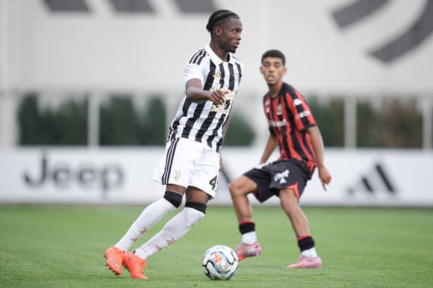 Juventus Justin Oboavwoduo during the pre-seasone soccer match between Juventus and Nizza at the Juventus Training Center in Turin, north west Italy - Friday, July 31, 2026. - Soccer .  Copyright: xMarcoxAlpozzi LaPressex