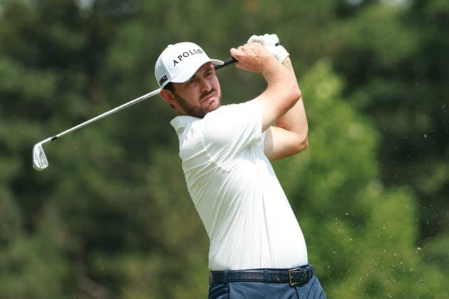Rocket Classic DETROIT, MICHIGAN - JULY 31: Patrick Cantlay of the United States plays his tee shot on the 9th hole during the second round of the Rocket Classic 2026 at the Detroit Country Club in Detroit, Michigan, MI, USA Friday, July 31, 2026. Detroit Michigan United States  Copyright: xJorgexLemusx originalFilename:lemus-rocketcl260731_npveH.jpg