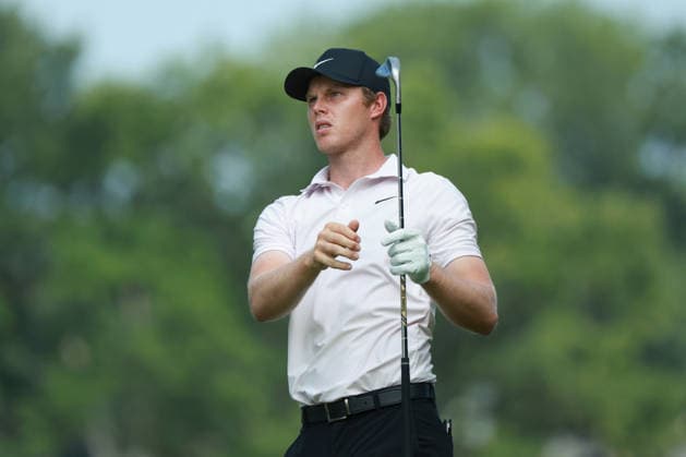 Rocket Classic DETROIT, MICHIGAN - JULY 31: Cam Davis of Australia plays his second shot on the 10th hole during the second round of the Rocket Classic 2026 at the Detroit Country Club in Detroit, Michigan, MI, USA Friday, July 31, 2026. Detroit Michigan United States  Copyright: xJorgexLemusx originalFilename:lemus-rocketcl260731_np8La.jpg