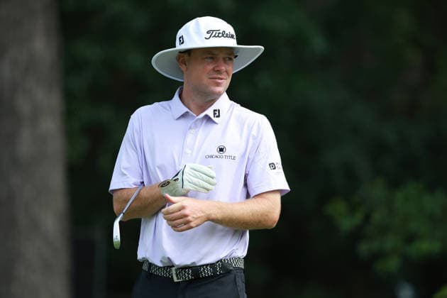 Rocket Classic DETROIT, MICHIGAN - JULY 31: Joe Highsmith of the United States plays his tee shot on the 11th hole during the second round of the Rocket Classic 2026 at the Detroit Country Club in Detroit, Michigan, MI, USA Friday, July 31, 2026. Detroit Michigan United States  Copyright: xJorgexLemusx originalFilename:lemus-rocketcl260731_npVIT.jpg