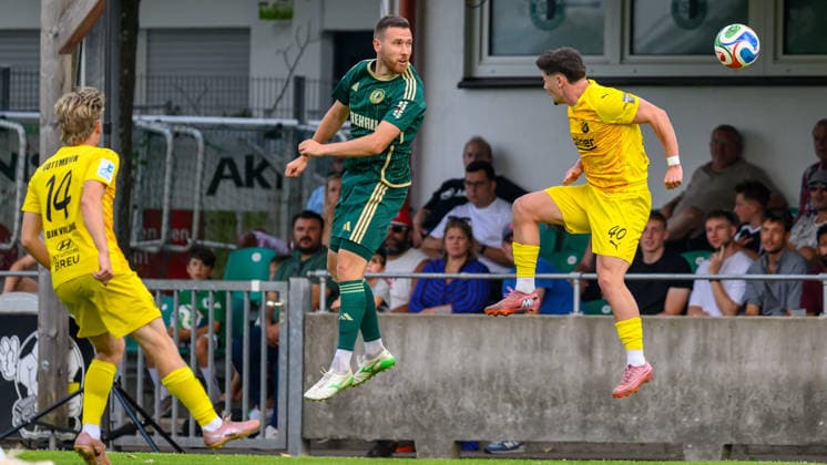 31.07.2026 - Fussball - Saison 2026 2027 - Regionalliga Bayern - 02. Spieltag: SC Eltersdorf - DJK Vilzing - JoTe - xjoxtex - Josef Gottmeier (14, DJK Vilzing ) Robin Renner (27, SC Eltersdorf ) Martin Tiefenbrunner (40, DJK Vilzing ) *** July 31, 2026 Soccer Season 2026–2027 Bavarian Regional League Matchday 02 SC Eltersdorf vs. DJK Vilzing JoTe xjoxtex Josef Gottmeier 14, DJK Vilzing Robin Renner 27, SC Eltersdorf Martin Tiefenbrunner 40, DJK Vilzing