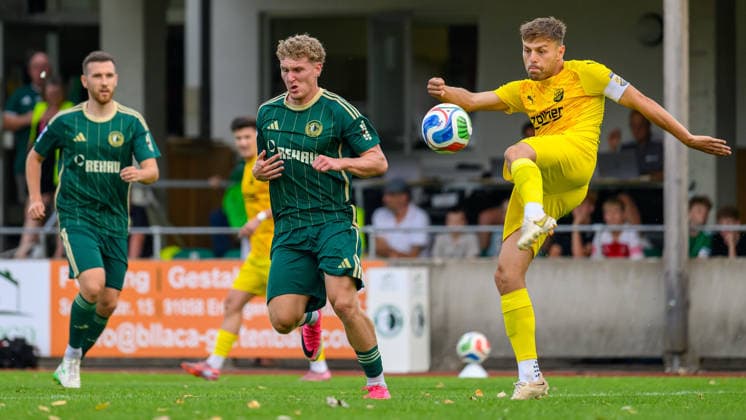 31.07.2026 - Fussball - Saison 2026 2027 - Regionalliga Bayern - 02. Spieltag: SC Eltersdorf - DJK Vilzing - JoTe - xjoxtex - Robin Renner (27, SC Eltersdorf ) Korbinian Stütz (4, SC Eltersdorf ) Paul Grauschopf (5, DJK Vilzing ) *** July 31, 2026 Soccer Season 2026–2027 Bavarian Regional League Matchday 02 SC Eltersdorf vs. DJK Vilzing JoTe xjoxtex Robin Renner 27, SC Eltersdorf Korbinian Stütz 4, SC Eltersdorf Paul Grauschopf 5, DJK Vilzing