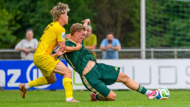 31.07.2026 - Fussball - Saison 2026 2027 - Regionalliga Bayern - 02. Spieltag: SC Eltersdorf - DJK Vilzing - JoTe - xjoxtex - Josef Gottmeier (14, DJK Vilzing ) Felix Rippert (42, SC Eltersdorf ) *** July 31, 2026 Soccer Season 2026–2027 Bavarian Regional League Matchday 02 SC Eltersdorf vs. DJK Vilzing JoTe xjoxtex Josef Gottmeier 14, DJK Vilzing Felix Rippert 42, SC Eltersdorf