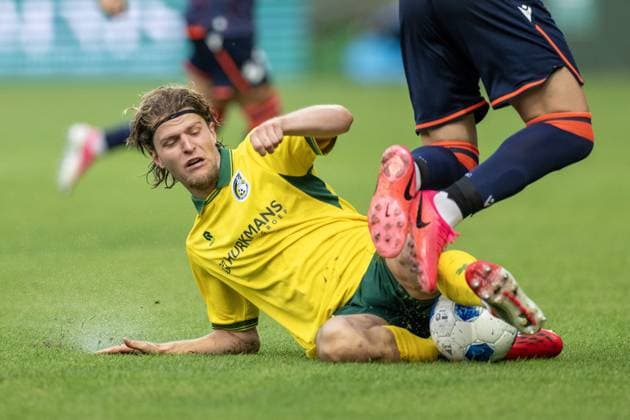 SITTARD , 31-07-2026 , Fortuna Sittard Stadium , pre season 2026 2027 , Dutch Eredivisie , football , friendly match between Fortuna Sittard and Apoel Nicosia , picture shows Fortuna Sittard player Jasper Dalhaus Fortuan Sittard - Apoel Nicosia (friendly)  x205354627x Copyright: