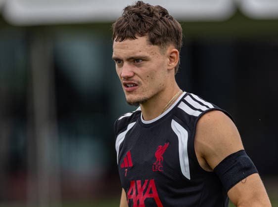 Sport Bilder des Tages Football - Pre-Season - Liverpool USA Tour Day 12 CHICAGO, USA - Friday, July 31, 2026: Liverpool s Florian Wirtz during an open training session at the Endeavor Health Performance Center ahead of their final pre-season friendly match between Liverpool FC and Leeds United at Soldier Field in Chicago. (Photo by David Rawcliffe Propaganda) CHICAGO Endeavor Health Performance Cent ILLINOIS UNITED STATES OF AMERICA  Copyright: xDavidxRawcliffex 2026-07-31-090-Liverpool_Training