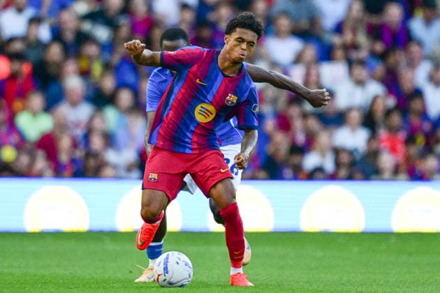 Birmingham City v Barcelona, Pre-Season Friendly FC Barcelona, Barca midfielder Karim Adeyemi (14) on the ball during the Pre-Season Friendly match between Birmingham City and Barcelona at the St Andrew s @ Knighthead Park, Birmingham, UK on 31 July 2026. Birmingham St Andrew s @ Knighthead Park West Midlands UK Editorial use only , Copyright: xDennisxGoodwinx PSI-24614-0011