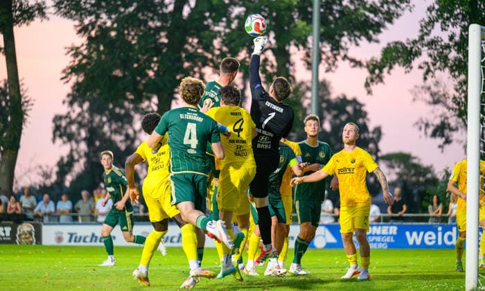 31.07.2026 - Fussball - Saison 2026 2027 - Regionalliga Bayern - 02. Spieltag: SC Eltersdorf - DJK Vilzing - JoTe - xjoxtex - Fabian Eutinger (1, DJK Vilzing ) *** July 31, 2026 Soccer Season 2026–2027 Bavarian Regional League Matchday 02 SC Eltersdorf vs. DJK Vilzing JoTe xjoxtex Fabian Eutinger 1, DJK Vilzing