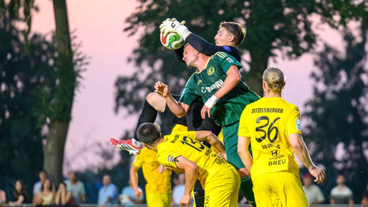 31.07.2026 - Fussball - Saison 2026 2027 - Regionalliga Bayern - 02. Spieltag: SC Eltersdorf - DJK Vilzing - JoTe - xjoxtex - Yannik Jassmann (9, SC Eltersdorf ) Fabian Eutinger (1, DJK Vilzing ) *** July 31, 2026 Soccer Season 2026–2027 Bavarian Regional League Matchday 02 SC Eltersdorf vs. DJK Vilzing JoTe xjoxtex Yannik Jassmann 9, SC Eltersdorf Fabian Eutinger 1, DJK Vilzing