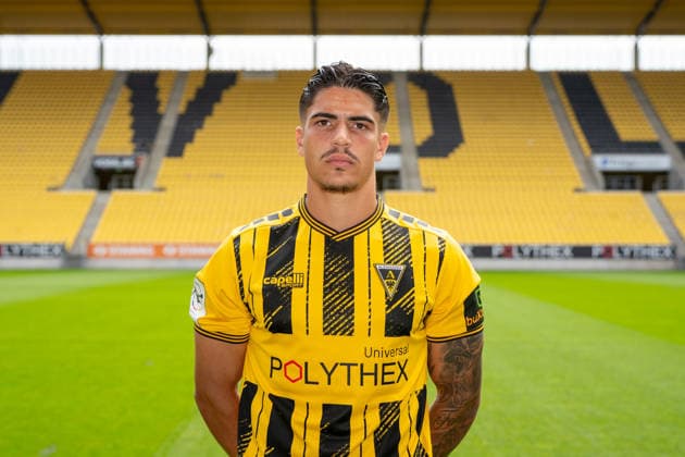 Fabio Torsiello; TSV Alemannia Aachen 1900 e. V.; 3. Liga, Portraettermin 2026 2027, GER, TSV Alemannia Aachen 1900 e. V., 3. Liga, Portraettermin 2026 2027 GER, TSV Alemannia Aachen 1900 e. V., 3. Liga, Portraettermin 2026 2027, Aachen *** Fabio Torsiello, TSV Alemannia Aachen 1900 e.V., 3rd Division, Photo Shoot 2026–2027, GER, TSV Alemannia Aachen 1900 e.V., 3rd Division, Photo Shoot 2026–2027, GER, TSV Alemannia Aachen 1900 e.V., 3rd Division, Photo Shoot 2026–2027, Aachen Copyright: xEibner-Pressefoto J.xDerondeaux EP_JDU