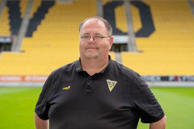 Joerg Laufenberg, Assistent des Geschaeftsfuehrers TSV Alemannia Aachen 1900 e. V.; 3. Liga, Portraettermin 2026 2027, GER, TSV Alemannia Aachen 1900 e. V., 3. Liga, Portraettermin 2026 2027 GER, TSV Alemannia Aachen 1900 e. V., 3. Liga, Portraettermin 2026 2027, Aachen *** Joerg Laufenberg, Assistant to the Sports Director at TSV Alemannia Aachen 1900 e.V. (3rd Division), Photo Shoot 2026–2027, GER, TSV Alemannia Aachen 1900 e.V., 3rd Division, portrait session 2026–2027, GER, TSV Alemannia Aachen 1900 e.V., 3rd Division, portrait session 2026–2027, Aachen Copyright: xEibner-Pressefoto J.xDerondeaux EP_JDU