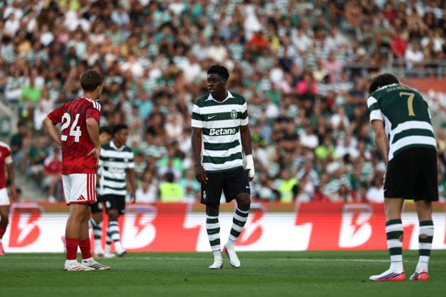 July 31, 2026, Faro, Faro, Portugal: ISSA DOUMBIA of Sporting CP seen during the Pre-Season Friendly match between Sporting CP and Nottingham Forest at Estadio do Algarve on July 31 2026, in Faro, Portugal. Faro Portugal - ZUMAa269 20260731_zsp_a269_014 Copyright: xSandroxAlemaox