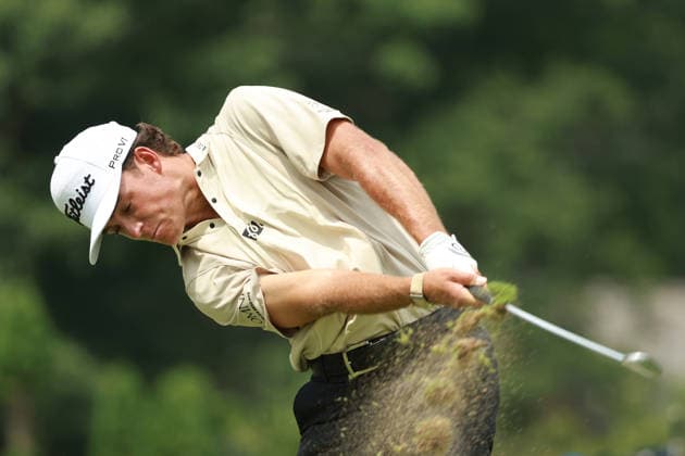 Rocket Classic DETROIT, MICHIGAN - JULY 31: Jackson Koivun of the United States plays his tee shot on the 9th hole during the second round of the Rocket Classic 2026 at the Detroit Country Club in Detroit, Michigan, MI, USA Friday, July 31, 2026. Detroit Michigan United States  Copyright: xJorgexLemusx originalFilename:lemus-rocketcl260731_np6fK.jpg