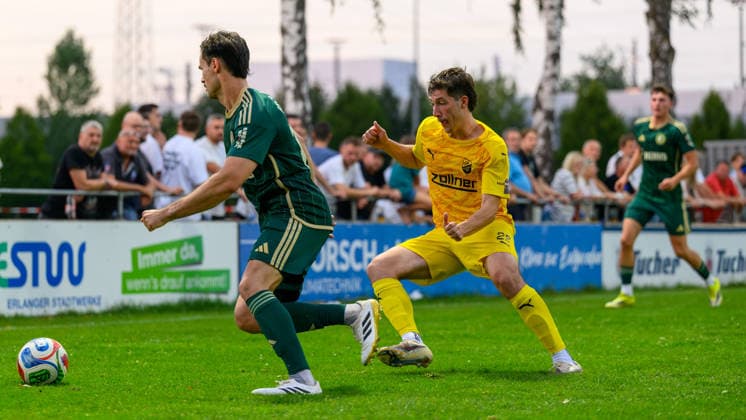 31.07.2026 - Fussball - Saison 2026 2027 - Regionalliga Bayern - 02. Spieltag: SC Eltersdorf - DJK Vilzing - JoTe - xjoxtex - Patrick Ort (14, SC Eltersdorf ) Erol Özbay (28, DJK Vilzing ) Marco Niedermayer (16, SC Eltersdorf ) *** July 31, 2026 Soccer Season 2026–2027 Bavarian Regional League Matchday 02 SC Eltersdorf vs. DJK Vilzing JoTe xjoxtex Patrick Ort 14, SC Eltersdorf Erol Özbay 28, DJK Vilzing Marco Niedermayer 16, SC Eltersdorf