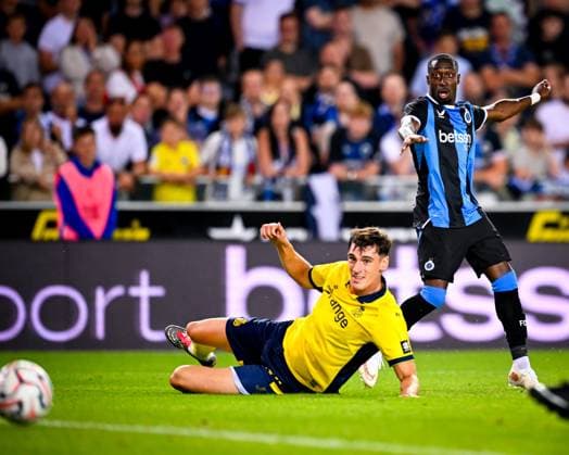 Club Brugge v Royale Union Saint-Gilloise - Volkswagen Supercup 2026 BRUGGE, BELGIUM - JULY 31 : Forbs Carlos forward of Club Brugge during the Volkswagen Supercup 2026 match between Club Brugge and Royale Union Saint-Gilloise on July 31, 2026 in Brugge, Belgium, 31 07 2026  Copyright: xTomasxSiskx
