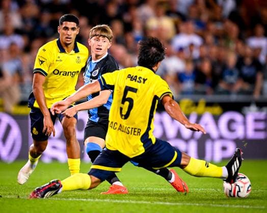 Club Brugge v Royale Union Saint-Gilloise - Volkswagen Supercup 2026 BRUGGE, BELGIUM - JULY 31 : Koren Tian Nai forward of Club Brugge during the Volkswagen Supercup 2026 match between Club Brugge and Royale Union Saint-Gilloise on July 31, 2026 in Brugge, Belgium, 31 07 2026  Copyright: xTomasxSiskx