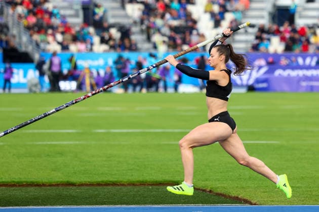 RECORD DATE NOT STATED 31st July 2026; Glasgow, Scotland; 2026 Commonwealth Games, Day Nine; Scotstoun Stadium Athletics, Womens Pole Vault, Imogen Ayris (NZL) RogerxEvans