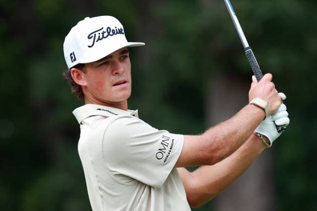 U.S. Senior Open Championship DETROIT, MICHIGAN - JULY 31: Jackson Kolvun of Chapel Hill, North Carolina looks from the 11th tee during the second round of the Rocket Classic 2026 at the Detroit Golf Club in Detroit, Michigan, USA, July 31, 2026. Detoit Michian United States  Copyright: xAmyxLemusx originalFilename:lemus-ussenior260731_npeS1.jpg