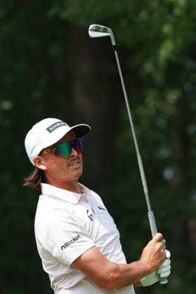 U.S. Senior Open Championship DETROIT, MICHIGAN - JULY 31: Rickie Fowler of Murrieta, California follows his shot from the 11th tee during the second round of the Rocket Classic 2026 at the Detroit Golf Club in Detroit, Michigan, USA, July 31, 2026. Detoit Michian United States  Copyright: xAmyxLemusx originalFilename:lemus-ussenior260731_npXmY.jpg