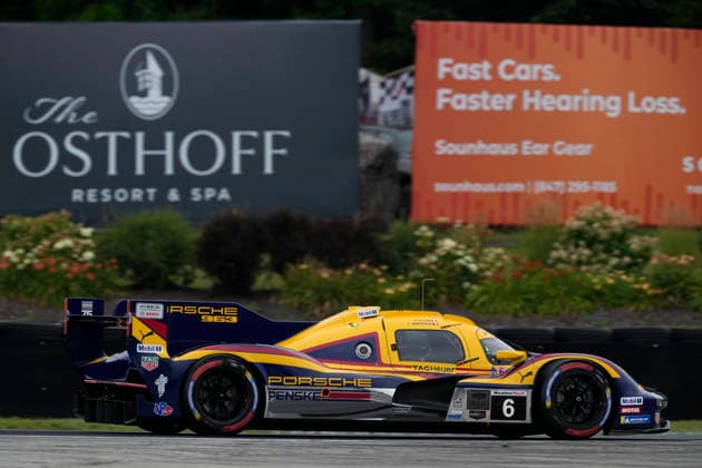 July 31, 2026, Elkhart Lake, Wisconsin, USA: The 6 Porsche Penske Motorsport, Porsche 963 GTP, with the special retro livery, driven by Laurens Vanthoor and Kevin Estre during Free Practice 1 at Road America in Elkhart Lake, Wisconsin. Elkhart Lake USA - ZUMAd212 20260731_zsp_d212_021 Copyright: xRichardxDolex