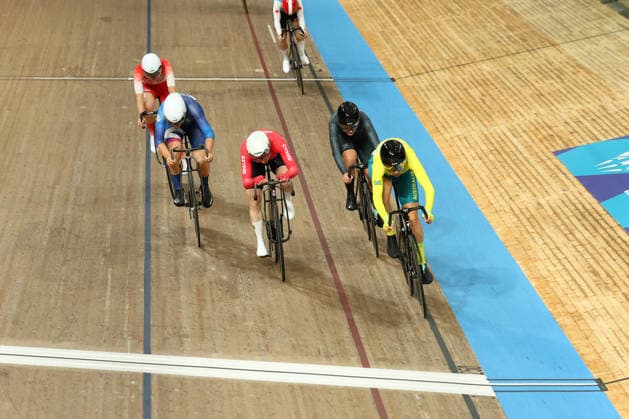 July 31, 2026, Glasgow, Scotland, Great Britain: GEORGIA BAKER of Australia in the Track cycling, Rad, Radsport, Bahnrad, Bahn Women s 10km Scratch Race Final of the Commonwealth Games Glasgow 2026 in Glasgow, Scotland. Glasgow Great Britain - ZUMAc179 20260731_zep_c179_269 Copyright: xMickaelxChavetx