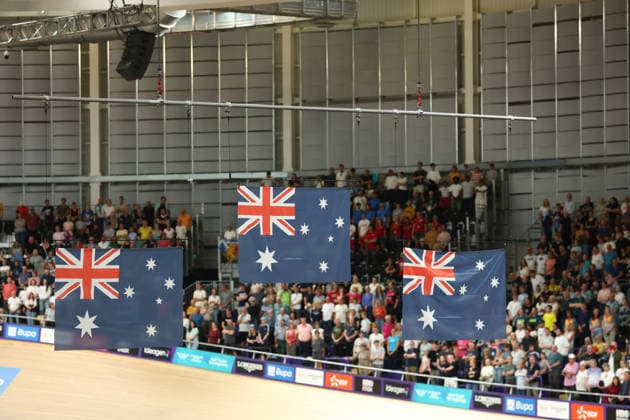 July 31, 2026, Glasgow, Scotland, Great Britain: Australian clean sweep in the Track cycling, Rad, Radsport, Bahnrad, Bahn Men s 4000m Individual Pursuit of the Commonwealth Games Glasgow 2026 in Glasgow, Scotland. Commowealth Games 2026: Track Cycling  - ZUMAc179 20260731_zep_c179_286 Copyright: xMickaelxChavetx