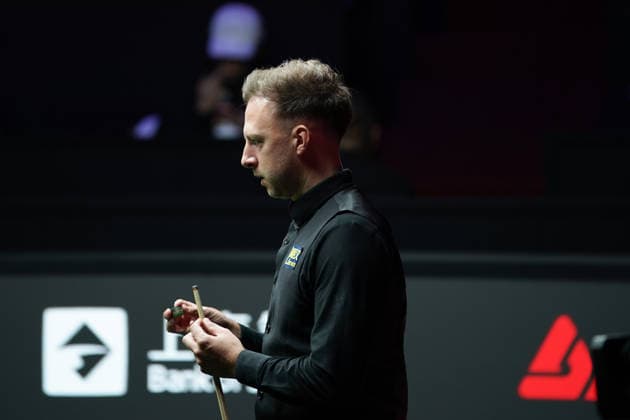 SHANGHAI, CHINA - JULY 31: Judd Trump of England chalks the cue in the semifinal match against Wu Yize of China on Day 5 of the 2026 Snooker Shanghai Masters at Luwan Gymnasium on July 31, 2026 in Shanghai, China.  Copyright: xTaixChengzhex 111657404971