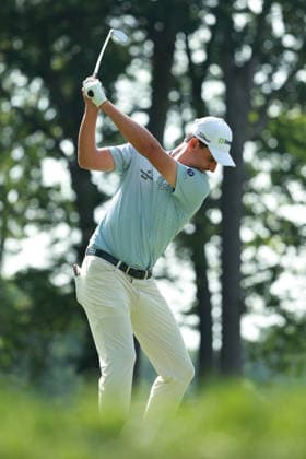 Rocket Classic DETROIT, MICHIGAN - JULY 31: Mac Meissner of the United States plays his tee shot on the 11th hole during the second round of the Rocket Classic 2026 at the Detroit Country Club in Detroit, Michigan, MI, USA Friday, July 31, 2026. Detroit Michigan United States  Copyright: xJorgexLemusx originalFilename:lemus-rocketcl260731_npDiD.jpg