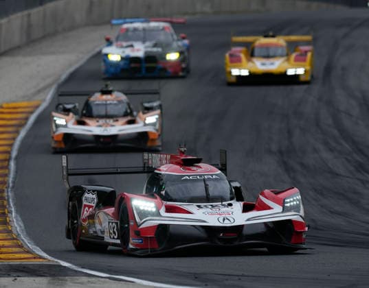 July 31, 2026, Elkhart Lake, Wisconsin, USA: The No. 93 Meyer Shank Racing Acura ARX-06 GTP, driven by Renger van der Zande and Nick Yelloly, competes during the first practice session for the IMSA WeatherTech SportsCar Championship at Road America in Elkhart Lake Elkhart Lake USA - ZUMAd212 20260731_zsp_d212_005 Copyright: xRichardxDolex