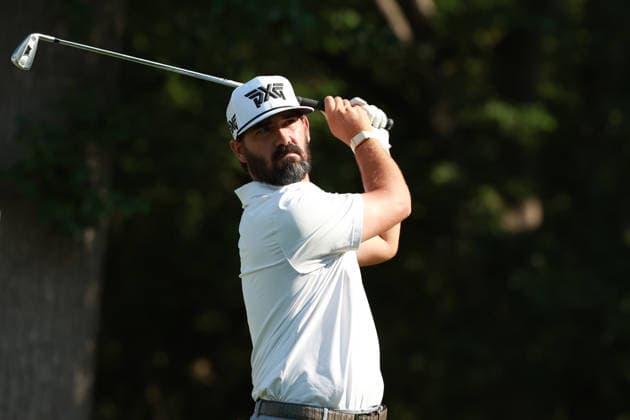 Rocket Classic DETROIT, MICHIGAN - JULY 31: Chad Ramey of the United States plays his tee shot on the 11th hole during the second round of the Rocket Classic 2026 at the Detroit Country Club in Detroit, Michigan, MI, USA Friday, July 31, 2026. Detroit Michigan United States  Copyright: xJorgexLemusx originalFilename:lemus-rocketcl260731_npff8.jpg