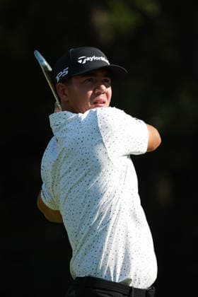 Rocket Classic DETROIT, MICHIGAN - JULY 31: Michael Thorbjornsen of the United States plays his tee shot on the 11th hole during the second round of the Rocket Classic 2026 at the Detroit Country Club in Detroit, Michigan, MI, USA Friday, July 31, 2026. Detroit Michigan United States  Copyright: xJorgexLemusx originalFilename:lemus-rocketcl260731_npKOL.jpg