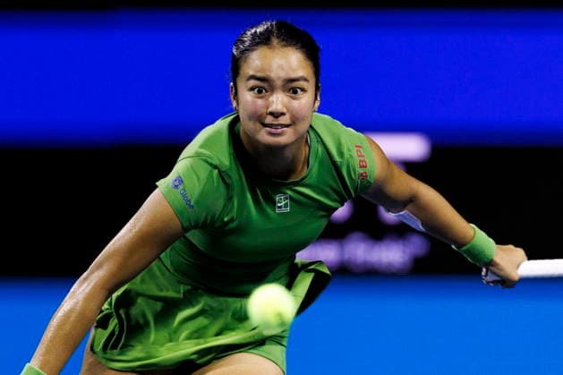 Washington DC Open tennis tournament epaselect Alexandra Eala of the Philippines in action against Elina Svitolina of Ukraine during their quarter-final match at the Washington DC Open tennis tournament, in Washington, DC, USA, 31 July 2026. WASHINGTON DC UNITED STATES  Copyright: xWILLxOLIVERx