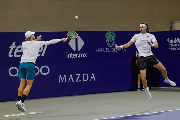 LOS CABOS TENNIS OPEN 2026 LOS CABOS TENNIS OPEN 2026 RYAN SEGGERMAN PATRICK TRHAC VS ORLANDO LUZ RAFAEL MATOS 31072026 LOS CABOS, MEXICO. Action photo of Ryan Seggerman and Patrick Trhac during semi final match at the Los Cabos Tennis Open 2026 at the Cabo Sports Complex in Baja California, Mexico. Foto de accion de Ryan Seggerman and Patrick Trhac, durante juego semi final del Los Cabos Tennis Open 2026 celebrado en el Cabo Sports Complex en Baja California, Mexico. PHOTO BY IMAGENSHOP AGENCIA FOTOGRAFICA LOS CABOS BAJA CALIFORNIA MEXICO *** LOS CABOS TENNIS OPEN 2026 LOS CABOS TENNIS OPEN 2026 RYAN SEGGERMAN PATRICK TRHAC VS. ORLANDO LUZ RAFAEL MATOS 07 31 2026 LOS CABOS, MEXICO Action photo of Ryan Seggerman and Patrick Trhac during the semifinal match at the 2026 Los Cabos Tennis Open at the Cabo Sports Complex in Baja California, Mexico Action photo of Ryan Seggerman and Patrick Trhac, during the semifinal match of the 2026 Los Cabos Tennis Open held at the Cabo Sports Complex in Baja California, Mexico PHOTO BY IMAGENSHOP PHOTO AGENCY LOS CABOS BAJA CALIFORNIA MEXICO Copyright: xIMAGENSHOPxAGENCIAxFOTOGRAFICAx