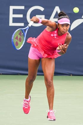 July 31, 2026, Washington, District of Columbia, USA: NAOMI OSAKA hits a serve during her match against Elisabetta Cocciaretto at the Rock Creek Tennis Center. Washington USA - ZUMAg196 20260731_zap_g196_023 Copyright: xKylexGustafsonx
