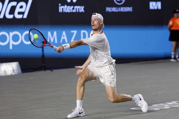 LOS CABOS TENNIS OPEN 2026 LOS CABOS TENNIS OPEN 2026 CAMERON NORRIE VS DENIS SHAPOVALOV 31072026 LOS CABOS, MEXICO. Action photo of Denis Shapovalov of Canada, during semi final match at the Los Cabos Tennis Open 2026 at the Cabo Sports Complex in Baja California, Mexico. Foto de accion de Denis Shapovalov de Canada, durante juego semi final del Los Cabos Tennis Open 2026 celebrado en el Cabo Sports Complex en Baja California, Mexico. PHOTO BY IMAGENSHOP AGENCIA FOTOGRAFICA LOS CABOS BAJA CALIFORNIA MEXICO *** LOS CABOS TENNIS OPEN 2026 LOS CABOS TENNIS OPEN 2026 CAMERON NORRIE VS DENIS SHAPOVALOV 07 31 2026 LOS CABOS, MEXICO Action photo of Denis Shapovalov of Canada during the semifinal match at the 2026 Los Cabos Tennis Open at the Cabo Sports Complex in Baja California, Mexico Action photo of Denis Shapovalov of Canada, during the semifinal match of the 2026 Los Cabos Tennis Open held at the Cabo Sports Complex in Baja California, Mexico PHOTO BY IMAGENSHOP PHOTO AGENCY LOS CABOS BAJA CALIFORNIA MEXICO Copyright: xIMAGENSHOPxAGENCIAxFOTOGRAFICAx